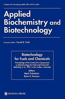 Twenty-First Symposium on Biotechnology for Fuels and Chemicals (ABAB Symposium) Mark Finkelstein and Brian H. Davison